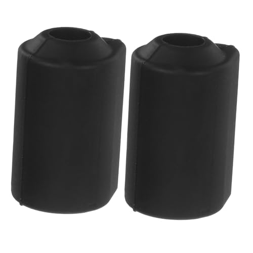 Ciieeo 2pcs Printer Hotend Silicone Sock Black Flexible Silicone Sleeve for Extruder Nozzles Heat Insulation Cover for P