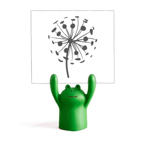Porte-mémo grenouille fleur pissenlit pour embellir votre espace de travail