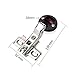 BE-TOOL Glass Door Hinges 26mm Hole Soft Close Hinge Widened Cup Holder Design for Glass Cabinet Doors Wardrobe Doors Bookcases-Greatly Curved