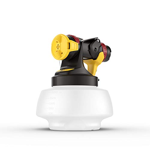 WAGNER Sprühaufsatz Wall Extra I-Spray 1800 für WAGNER Farbsprühsysteme FLEXiO - Dispersions- und Latexfarben für den Innenbereich, Behälter 1800 ml, Schwarz