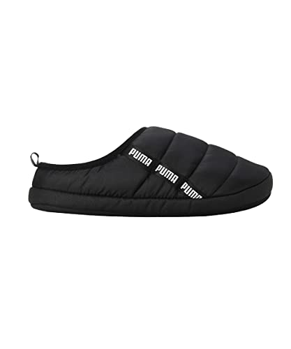 PUMA PUMA Unisex Scuff Sneaker, Black White, 7 UK