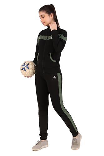Image of Zicada Women's Atheletic Gym Running Sports Track Suit | Regular Casual Fit | Running Suit for Girls & Women