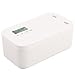 shaojian Timed Lockable Storage Box Small Safe Timed Medicine Storage Box Phone Lock Case Fridge Snack Locking Container Unplug from Phones,Video Games,Social Media,Snacks&Cravings(Beige)