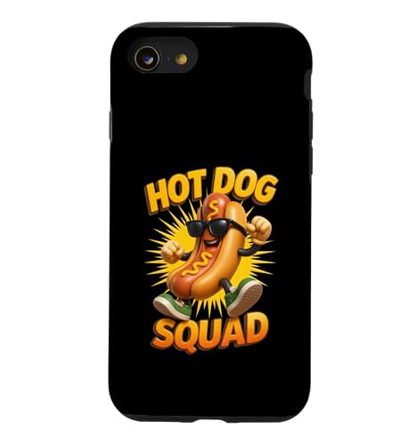 Hot Dog Squad Funny Foodie �t�@�[�X�g�t�[�h �� BBQ�p�[�e�B�[ �X�}�z�P�[�X iPhone SE (2020) / 7 / 8 �p