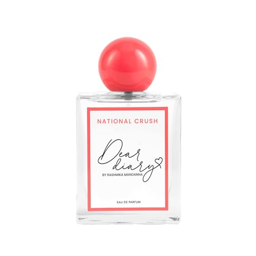 Dear Diary National Crush - Perfume for Women - Women's Fragrance with Top Notes of Mandarin, Lemon, and Starfruit - Long Lasting Perfume - 3.4 oz