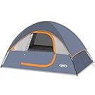 Camping Tent 2 Person, Waterproof Windproof Tent with Rainfly Easy Set up-Portable Dome Tents for Camping…