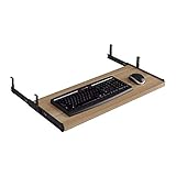 Bandeja de teclado ajustable, extráigala y ajústela a la altura ideal, puede escribir cómodamente