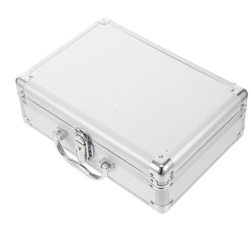Maletín de aluminio con asa y estuche de herramientas profesional portátil
