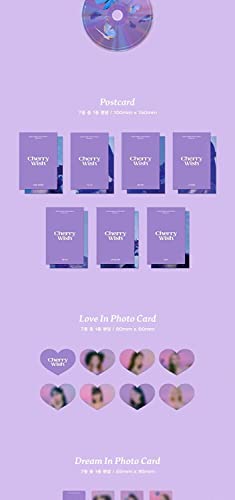 Album K-pop Cherry Wish Cherry Bullet avec photocards de précommande - 3