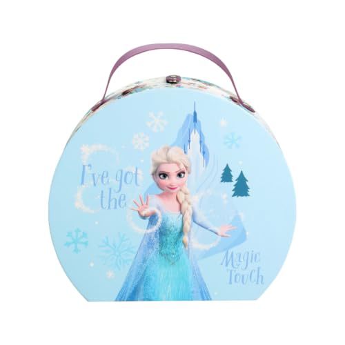 AIR-VAL Disney Frozen Make-up Koffer – Schminkset mit Spiegel für Kinder 3+