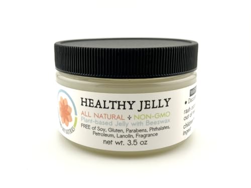 TD Naturals Healthy Jelly - Natural Plant Based Non-petroleum Jelly 3.5 oz
