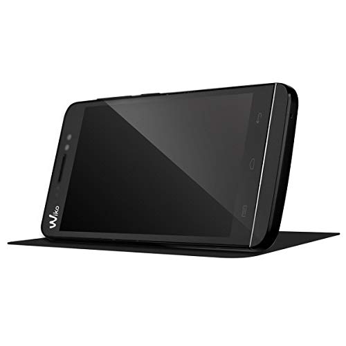 Wiko AC00200 Etui Folio Wax Noir