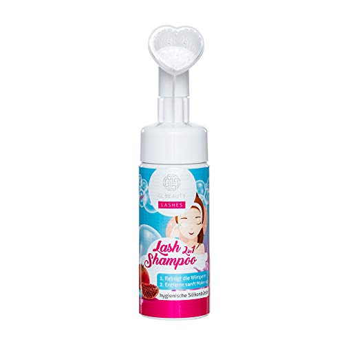 Preisvergleich Produktbild Reinigungsschaum zur Reinigung der Wimpernverlängerung, Lash Shampoo, Wimpernschaum, Wimpernshampoo (Granatapfel, 150 ml)