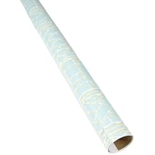 Caspari Bamboo Screen in Robins Egg Gift Wrap - 2 Continuous Roll of Wrapping Paper