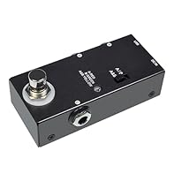 Very small and compact design takes up little space on the pedalboard ABY can work without power supply (LED will not light up True bypass Switches design minimizes tone loss Full metal shell, sturdy construction with good hand feeling The ABY is app...