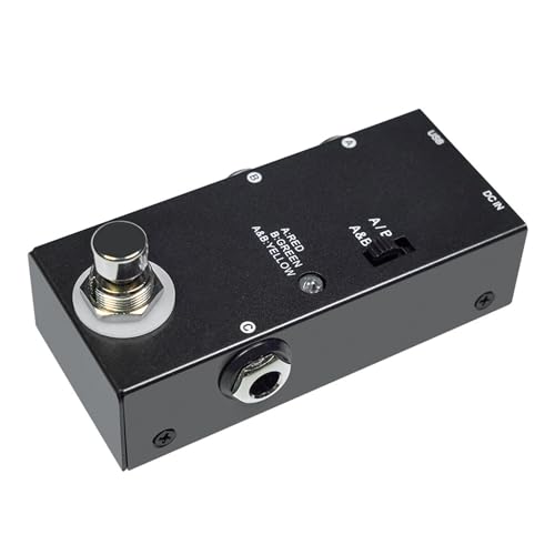 Sélecteur de ligne guitare True Bypass - Commutateur basse compact - 5