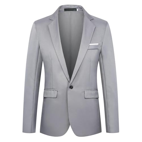 Blazer coréen homme coupe ajustée veste décontractée tendance - 6