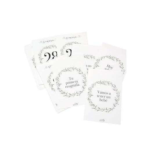 Tarjetas hito embarazo, Evolución de embarazo, 24 tarjetas de embarazo, Sugerencia de regalo para embarazadas, Disponibles en catalán