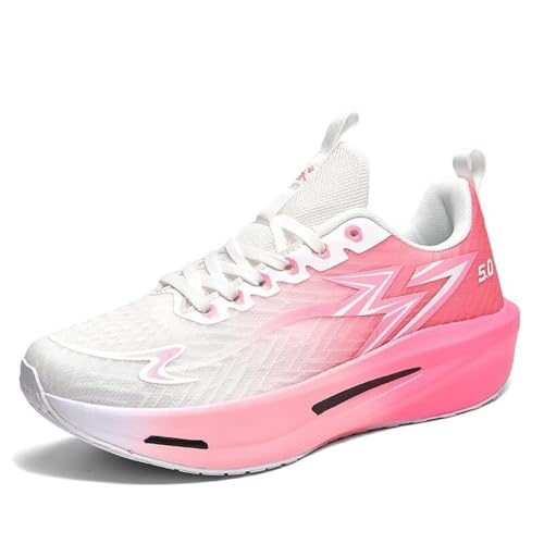 BINQER Zapatillas de Baloncesto de Malla for Entrenamiento al Aire Libre for Hombre(Red,38 EU)