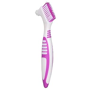 Prothese Reinigingsborstel Set, 1 Premium Hygiëne Prothese Cleaner Set Top Prothese Cleanser Tool Dual Head Prothese Borstel voor Prothese Zorg