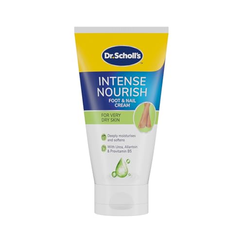 Dr. Scholls ExpertCare Intense Nourish Foot Cream for Hard Skin 150ml Deeply Moisturising Cream with Urea Vitamin E & Provitamin B5 Complex for Softer Smoother Feet
