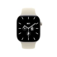 Apple Watch Series 12 GPS + Cellular, 42 mm Keramikgehäuse Perlweiß – Ansicht 2