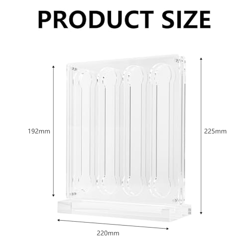Porte-capsules de café en acrylique transparent pour 40 dosettes - 3