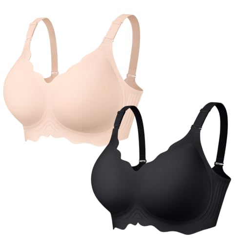 Image of OEAK Women Value Series Jelly Bras Wireless Pushup Convertible Bra