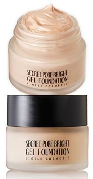 [LIOELE] Secret Pore Bright Gel Foundation (#23 Honey Beige), 20g, SPF30 PA++, All in One Foundation