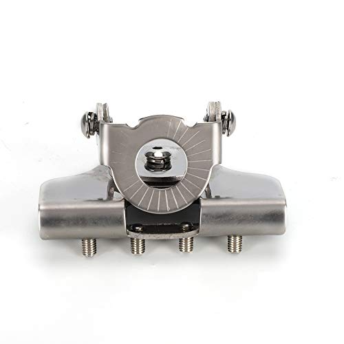 Miniatura 3 de Tyenaza Soporte De Antena Ajustable De 360 , Montaje De Antena De Radio De Coche, Soporte De Montaje De Antena De Coche De Acero Inoxidable, Para Puerta Trasera, Puerta Lateral, Cubierta Del Motor