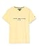 Tommy Hilfiger Tommy Logo tee Camiseta Deporte, Amarillo (Sun Ray ZFB), Large para Hombre