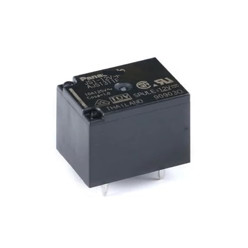 Relé de 5 pines 10A JS1-12V-F AJS1311F de alta capacidad para placas electrónicas