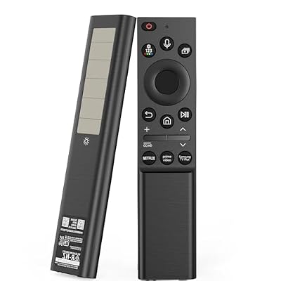BN59-01357A Solar Voice Remote - Full Function Replacement for Samsung Smart TVs (Neo QLED, The Frame, Crystal UHD) | Also Replaces BN59-01357F/BN59-01357P