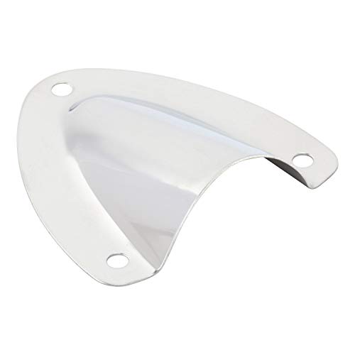 Amarine Made Stainless Steel Clamshell Vent/Wire Cover Clam Shell Vent for Boat