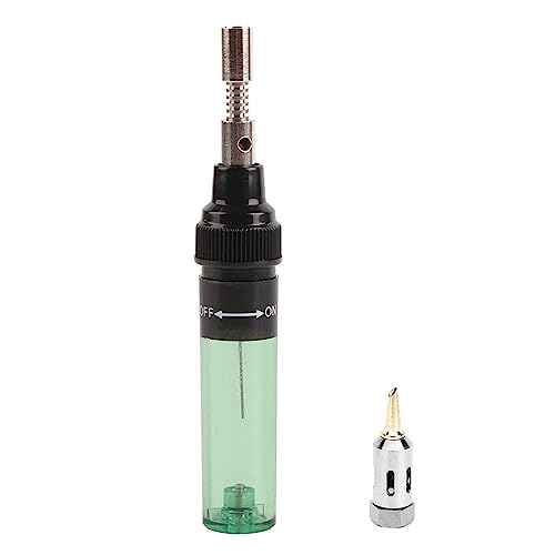 Klanata 1300? Pen Shaped Butane Soldering Iron Torch, Ergonomic Handle for Electronic and PC Repair, Portable and Labor Saving Tool
