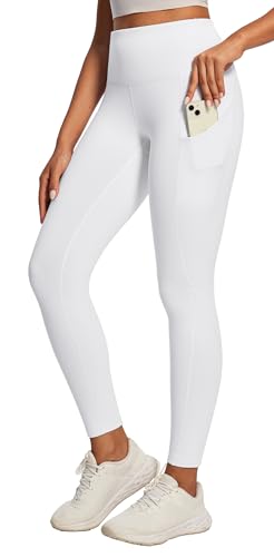 Ewedoos Fleece Lined Leggings Women Thermal Leggings for Women with Pockets High Waisted Winter Warm Tights Pants Clothes