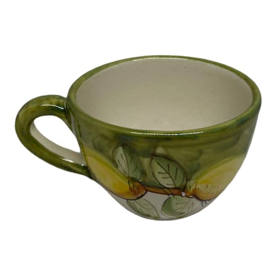 Cappucino cup | italian Ceramic Cup | 8 oz Coffee Cups| lover gift set | Made in Italy Pottery