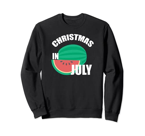 Christmas in July - Summer Watermelon Holiday Office Party Sudadera
