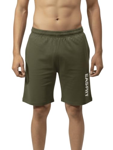 Image of Dollar Easy Fit Cotton Blend Pack of 1 Solid Men's Shorts