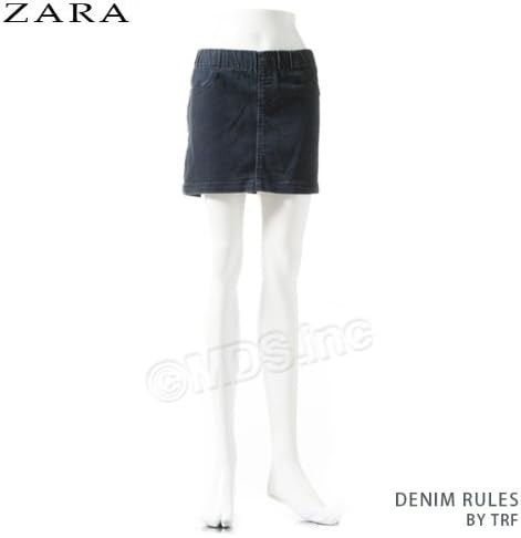 Amazon ザラ Zara レディース デニムスカート アウトレット特価 6186 006 Zara ザラ アバクロ H M フォーエバー21などに並ぶ世界的人気ファストファッションの代表格のスペインブランド 42 ブルー 400 スカート 通販