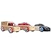Automoblox Mini Rescue Pack — Wooden Mix-and-Match Vehicles — Build and Rebuild — Ages 4+