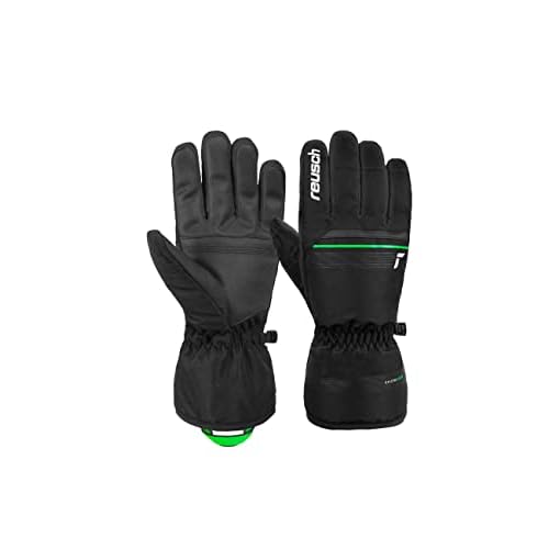 Reusch Herren Snow King Garantiert Winddichte und Extra Atmungsaktive Skihandschuhe Softshellhandschuhe Schneehandschuhe Winter-Handschuhe