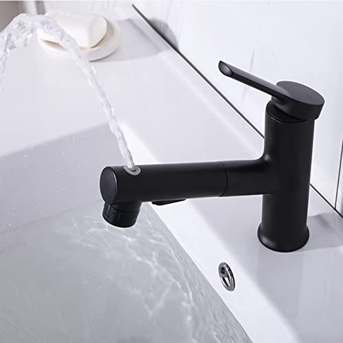 Mitigeur de lavabo avec douchette extractible et 3 modes de jet - 6