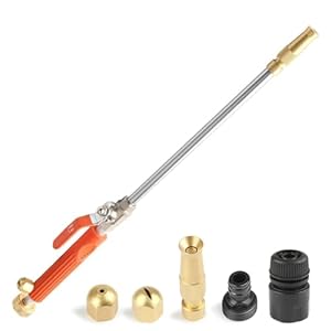Jet Hochdruck-Hochdruckreiniger, Tragbare Hydrojet Hochdruckreiniger Gartenschlauch Ende, Glasfenster-Reinigung Sprühgerät Hausgarten Auto Wasserwäsche