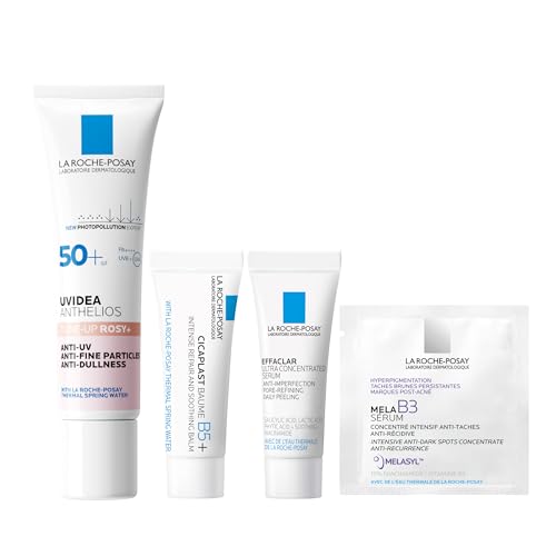 【Amazon.co.jp限定】La Roche-Posay(ラロッシュポゼ) 50周年記念 トーンアップキット ローズ+ UV下地 SPF50+ PA++++ 保湿 敏感肌 生ツヤ 血色感 透明感 30ミリリットルのサムネイル