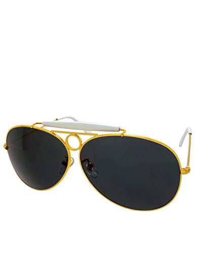 Lunettes de soleil style Iceman avec verres fumes pour vos trajets et sorties estivales