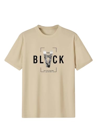 Lymio Men T-Shirt || T-Shirt for Men || Printed T Shirt || T-Shirt (B-Black)