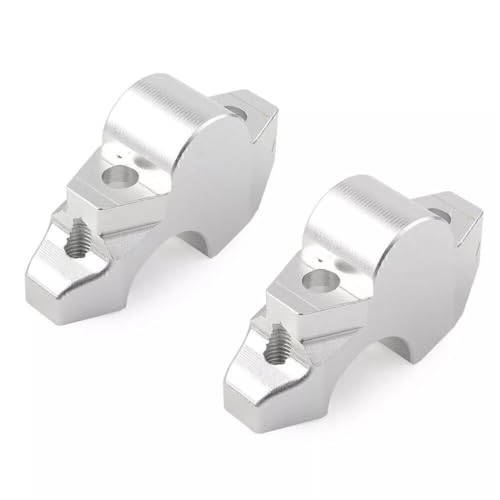 Moto riser guidon argenté pour XADV-750 ajustement ergonomique