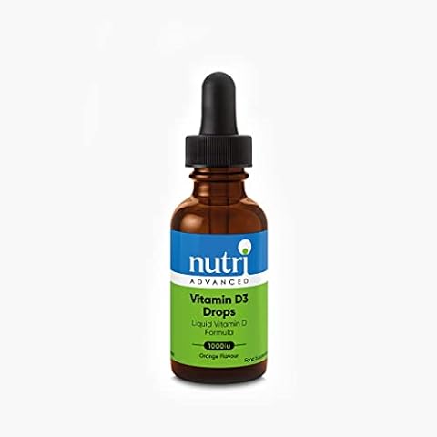 Nutri Advanced - Vitamin D3 Liquid Drops - Orange 30ml Cover