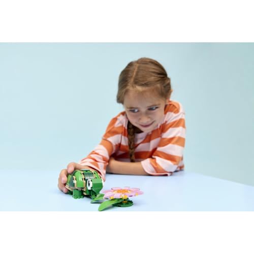 LEGO Creator 3 w 1 Żółw i kwiat lilii wodnej, figurka żółwia do przebudowania na kameleona lub żabę, zabawka konstrukcyjna dla dziecka, prezent dla chłopca i dziewczynki w wieku od 7 lat 31377